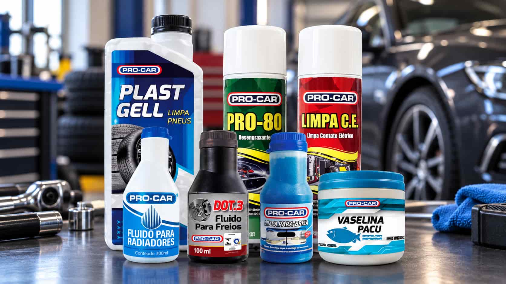 Loja de produtos para lavar carro: conheça os principais itens
