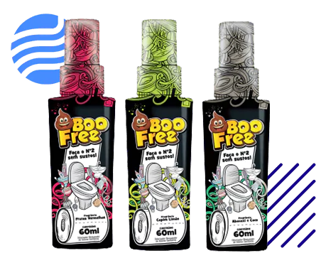 Linha Bloqueador de Odores Sanitários