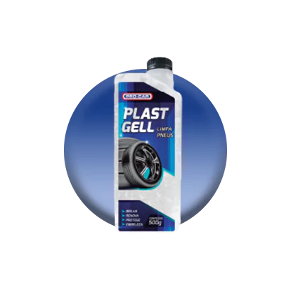 Linha Plast Gell Limpa Pneus